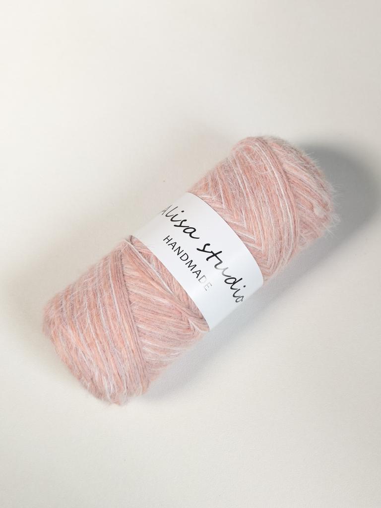 150g/roll Multi-color Spray Wool Yarn Feather Long Mink Wool Blended Yarn Handmade DIY Knitted Scarf Bag Weaving Thread