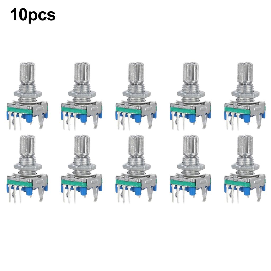 15mm Push Button Switch Precision Rotary Encoder Switch Data Entry Tasks 5Pin Encoder Instrumentation Long Service Life