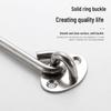 Black Stainless Steel Wind Stay Hook for Windows and Doors