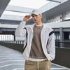 Jackets Men's White/Sail Black/Black Hooded Non Detachable Mode