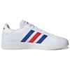 Adidas Grand Court TD White Blue Red Men Sneakers Cloud-White Royal-Blue Vivid-Red GW9252