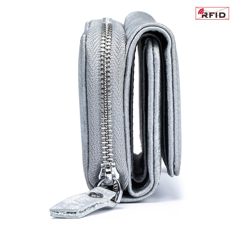 New Guofeng Premium Sense Short Multifunctional Wallet Women's 30% Large Capacity Change Bag Storage Bag