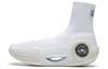 Glare x WOW 9 LS Ammortizzazione Antiscivolo Resistente all'Abrasione Scarpe da Basket High top Donna Bianco ABCS074-3
