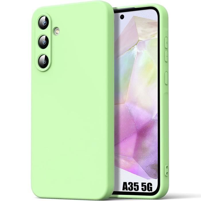 Case - Samsung - Galaxy A35 5G - Silicone Protection - Shockproof - Anti-Scratch - Green