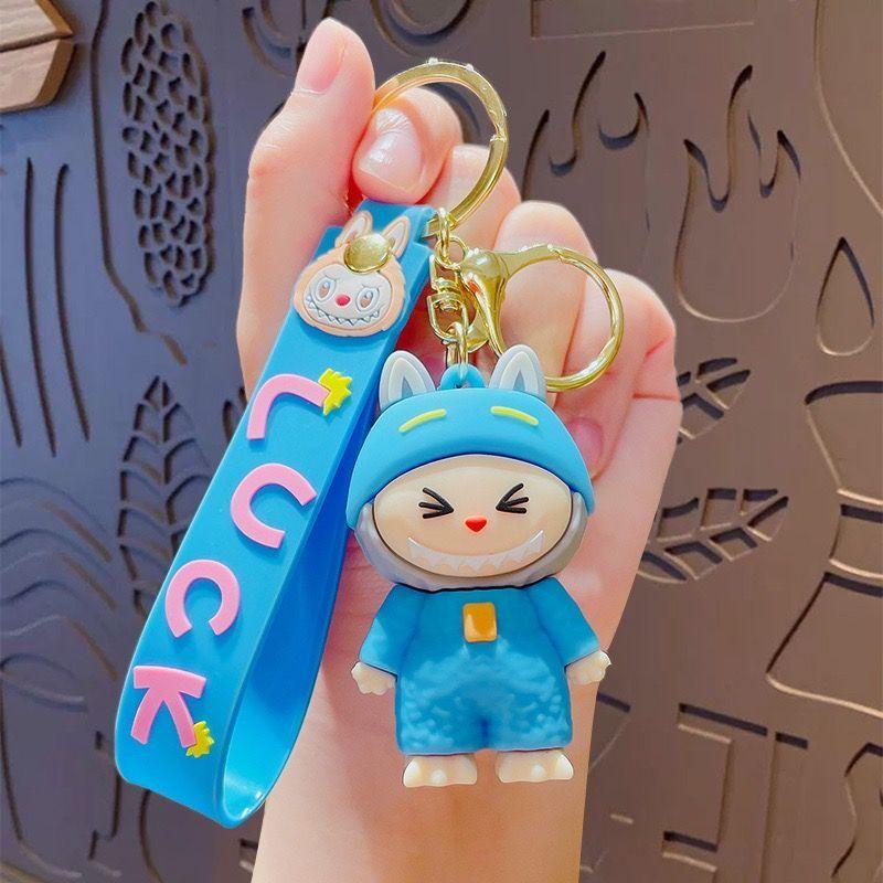 

Новый мультяшный брелок-кулон в виде лабрадора, милый автомобильный студенческий брелок для подвешивания, подарок Blue Hat