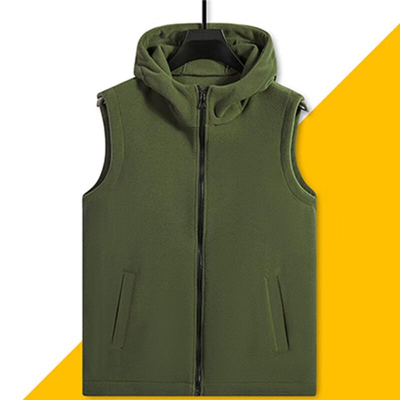 

Bifiso BFS002L Унисекс Двусторонний Флисовый Жилет с Капюшоном XL