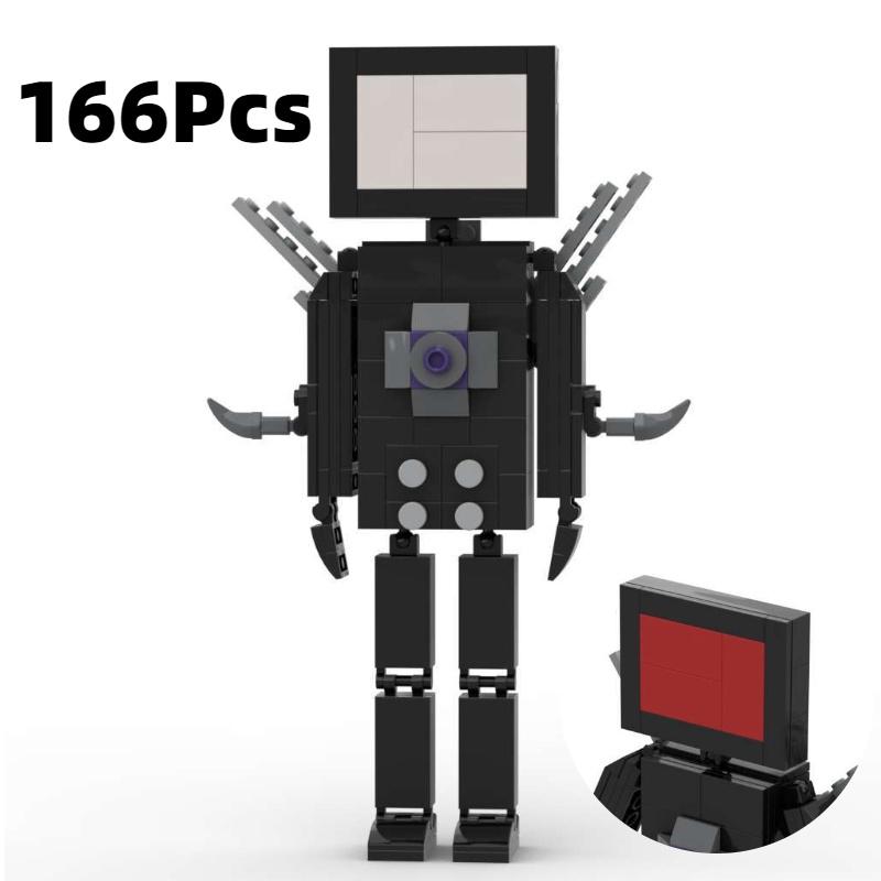 Mgw Labyrinth Hexe Plastikbausteine Spielzeug Skibidi Toilette Vs Überwachungsmann Heißes Spiel