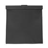 Ideastore Car Trash Slim Seatback Black Can, Pocket, Convenient, Non-Toppling,