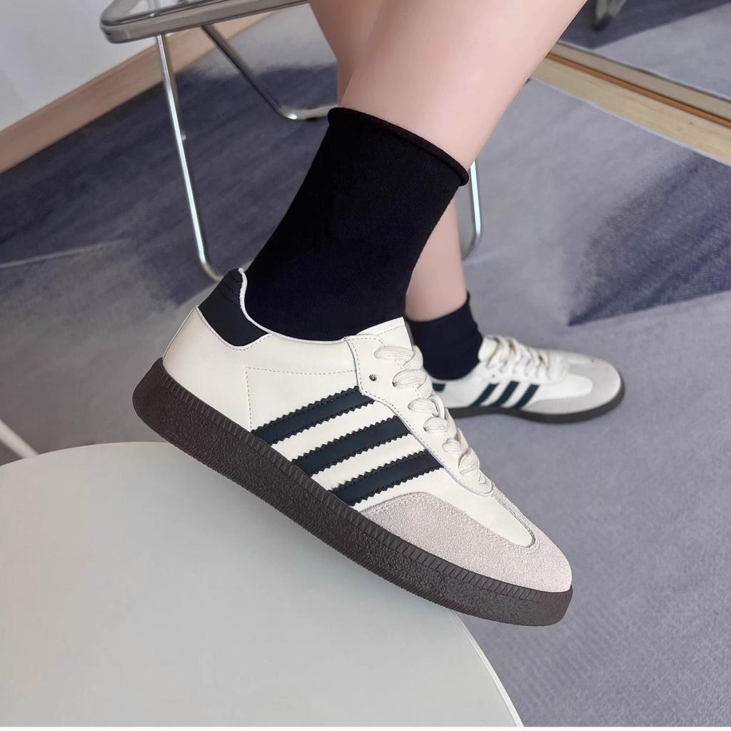 Dámské nové podzimní všestranné retro plátěnky z měkké kůže, platformové ležérní sportovní boty pro ženy