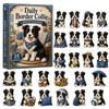 Border Christmas Advent Calendar Holiday Countdown Surprise Gift