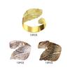 10 Pieces Leaf Napkin Rings Dinner Table Decoration Decorative for Party Family Gatherings Halloween Thanksgiving Wedding