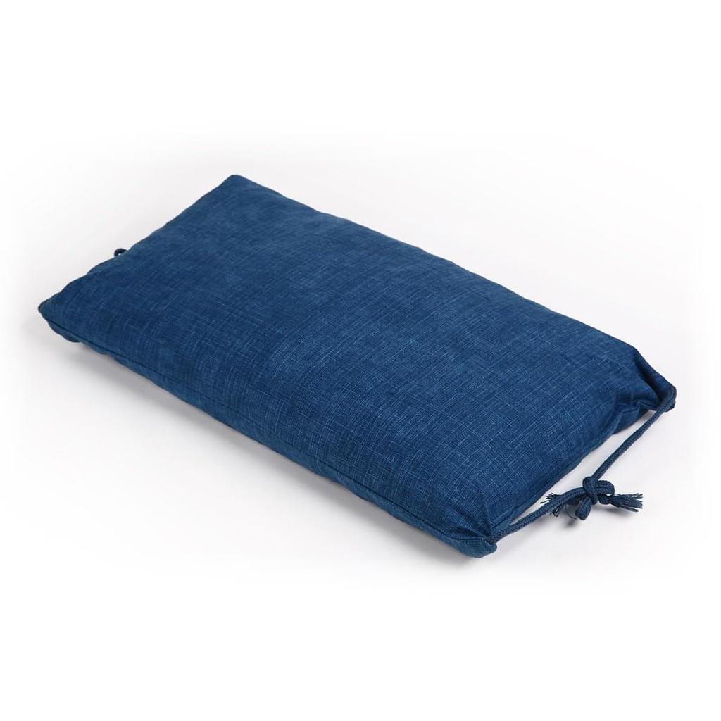 Ichida Shoten Nap Pillow, Hinoki Pillow, 18x30cm, Nadeshiko Design, Made with Japanese Hinoki Chips, Height Adjustable