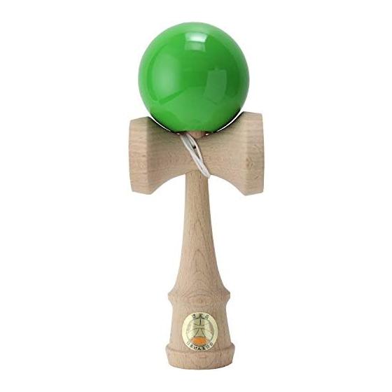 Japan Kendama Association Certified New Competitive Kendama  Ozora  Single Color Green Domestic Product (OZORA KENDAMA)