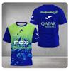 Sommer Unisex Sport Kurzarm T-Shirt Stilvolle Herren Padel Tennis T-Shirts Top Übergröße Locker Schnelltrocknend Rundhals T-Shirt