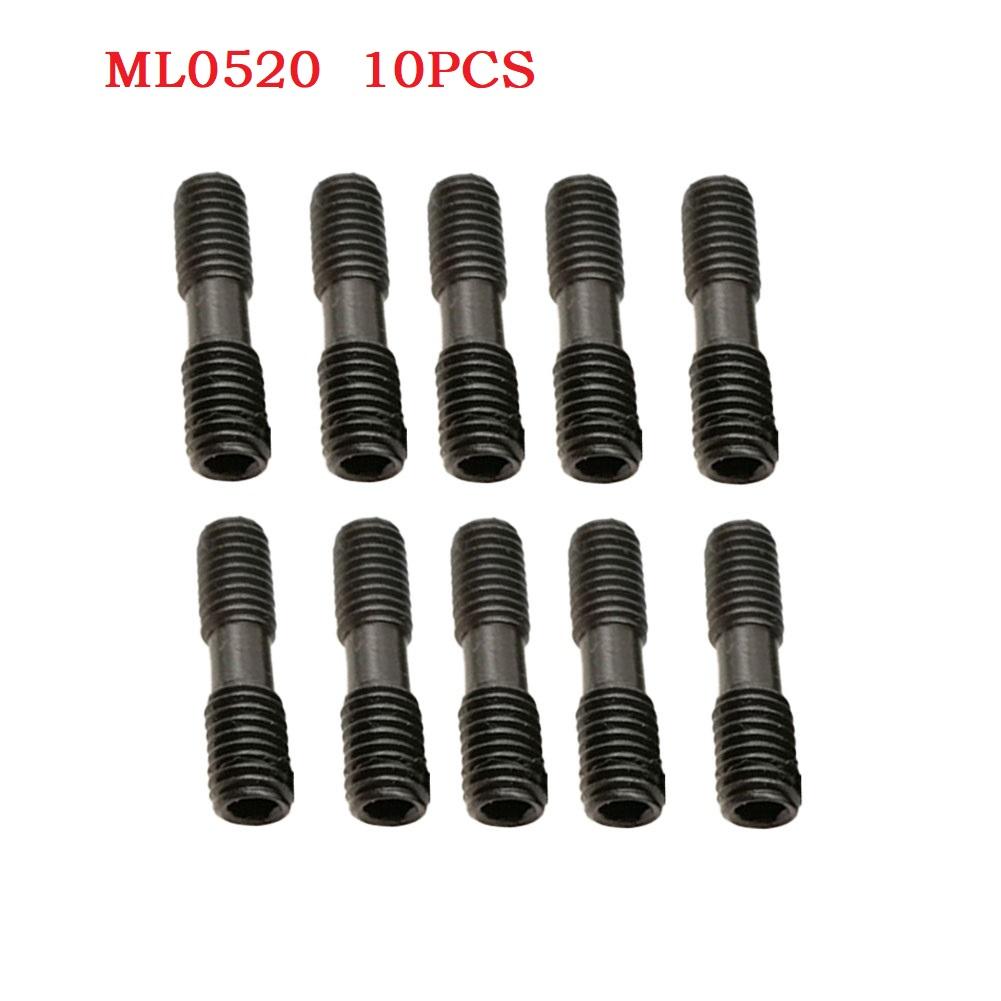 10 st klämskruvtillbehör skruvar reservdelar CNC-svarvverktyg för svarvverktygshållare sexkantshylsa ML0620 ML0625