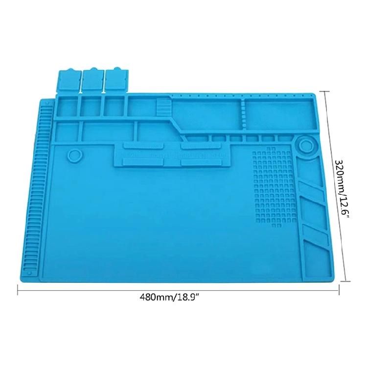 Silicone Soldering Mat for Cellphone and Laptop Repair Workstation Mats