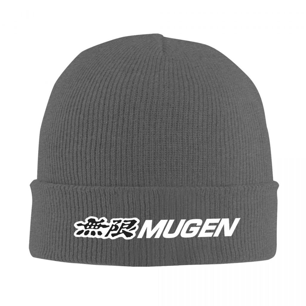 Mugen Motorsports Power Warm Knitted Cap Hip Hop Bonnet Hat Autumn Winter Outdoor Beanies Hats for Men Women Adult