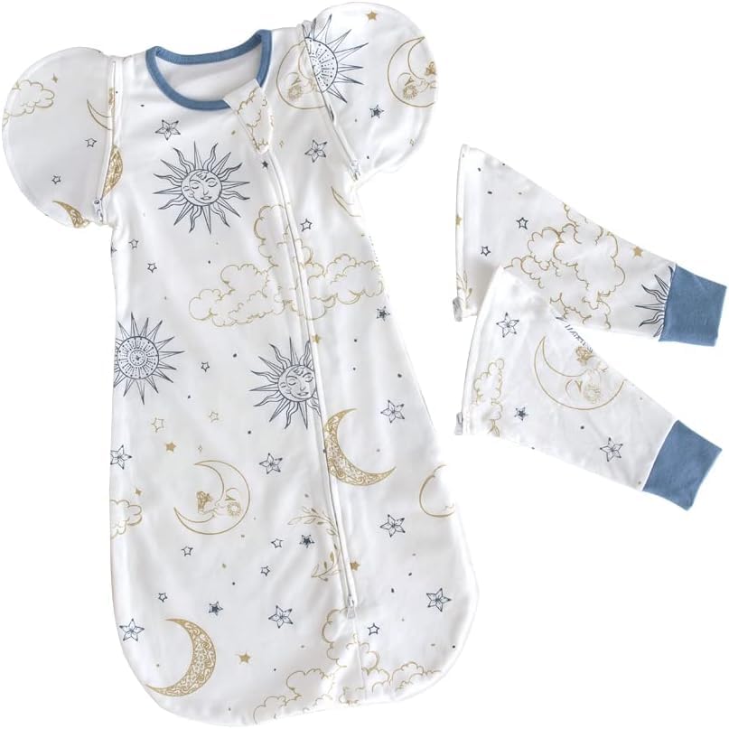 Bomull Mirakel Lang- og Kortarmet Svøpe for og Forebygger Moro Forebygger Natt Babygave 100% Svøpe, Gave, Sommer, Høst, Vinter, Refleks,