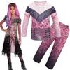 Evie Evil Mal Descendants Cosplay Costume Girls Birthday Party Halloween Carnival Costume And Wig For Kid Disguise Descendants 3