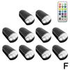 Solar Powered Cab Lights Cab Marker Roof 16LED Light F150 For Dodge RAM Lamp For Pickup Truck Roof Mouse Light For Car