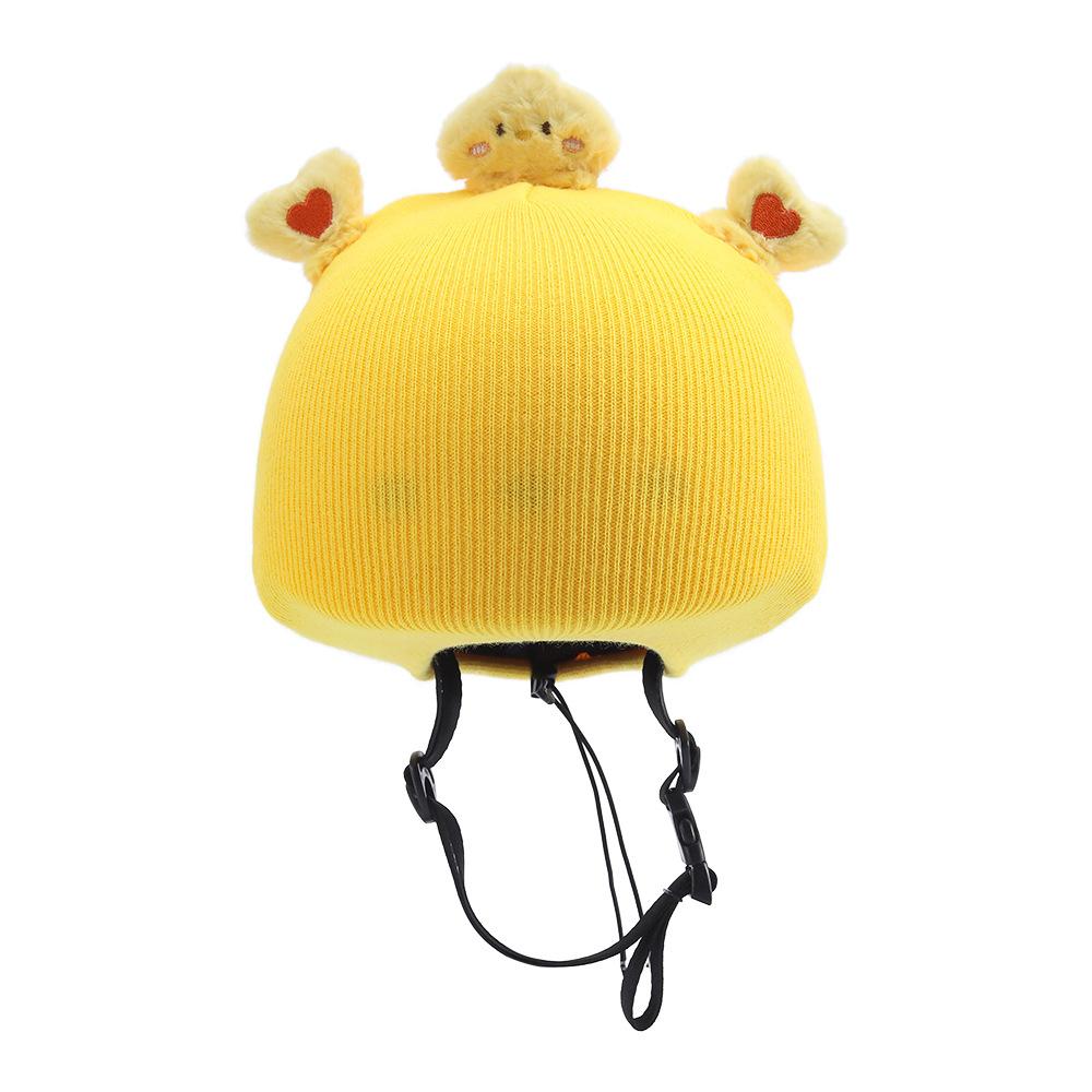 Cute Cartoon Ski Helmet Cover Multifunctional Outdoor Sports Windproof Warm Hat Fun Decorative Wool Hat