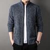 Men Cardigan Wool Sweater Autumn Winter Warm Sweater Jacket Korean Style Fashionable Casual Coat Men's Luxury Windbreaker 2026
