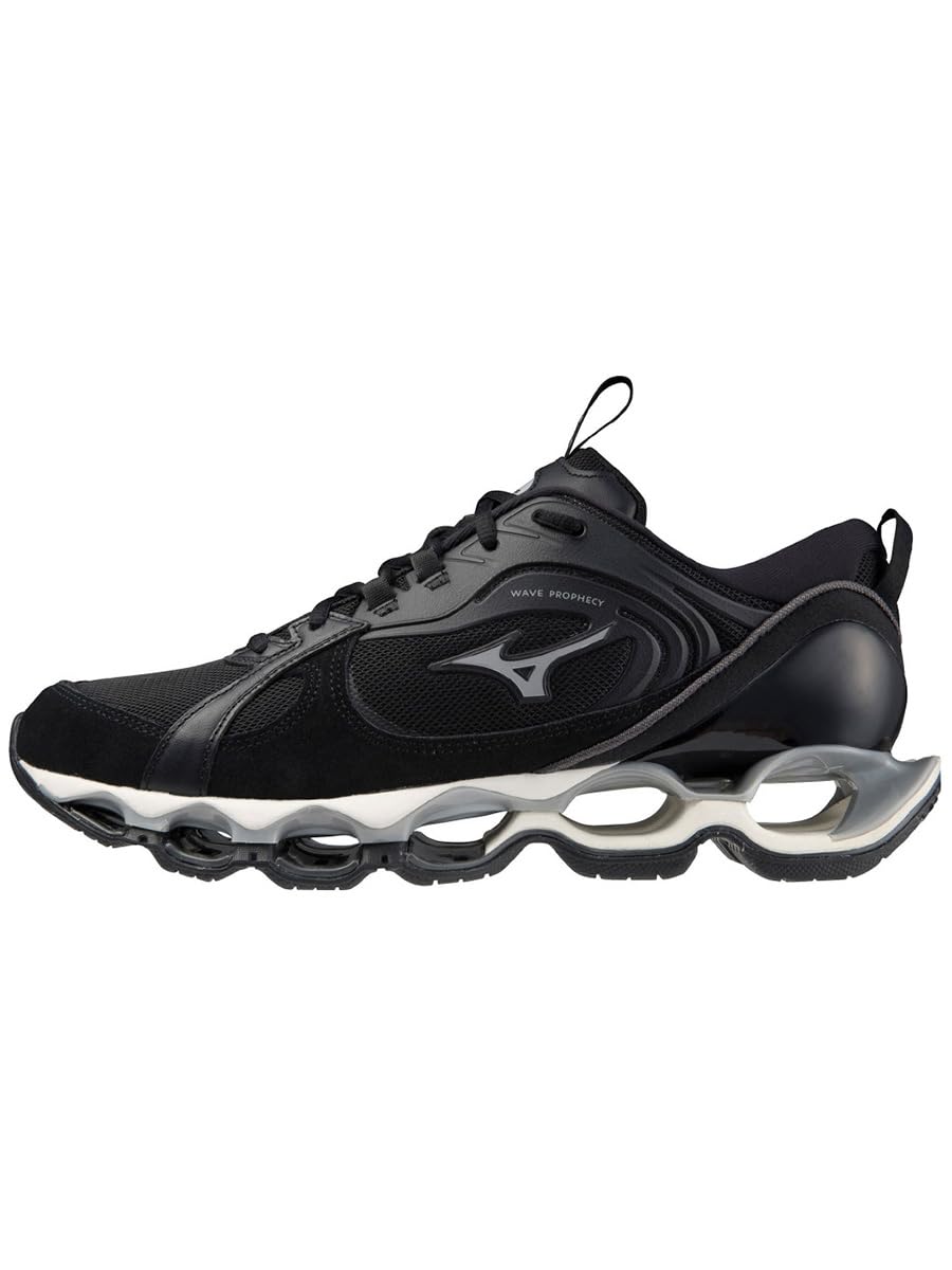 

Mizuno Wave Prophecy B2 Sneakers, Perfect for Commuting, School, and Lifestyle, Casual, Black, Size 25.0 cm, 2E