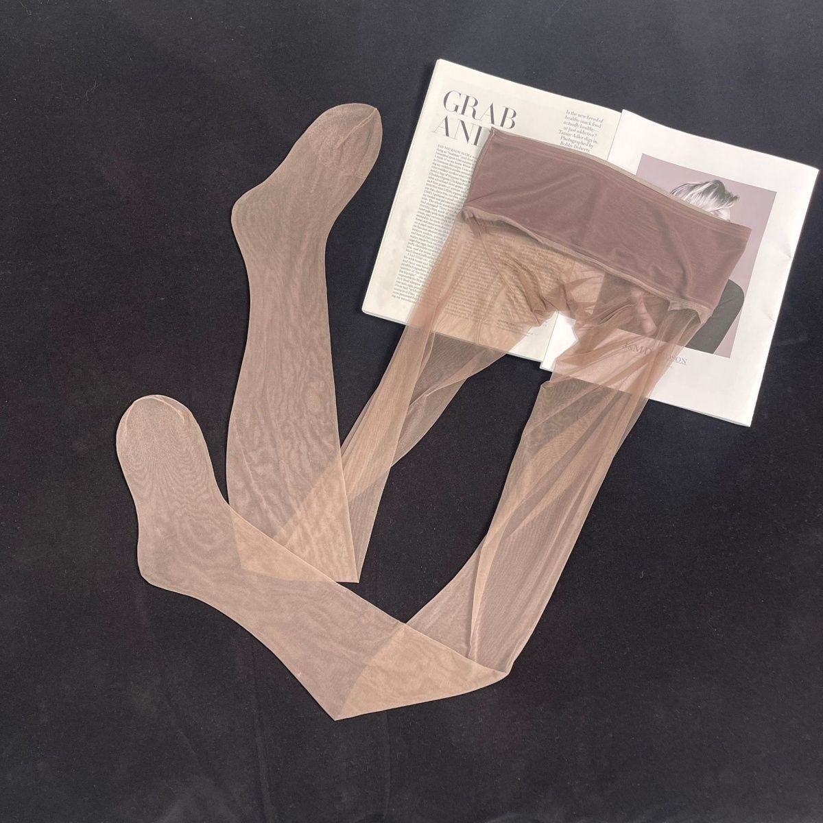 

Женские зеленые сетчатые прозрачные колготки летние тонкие бесшовные чулки прозрачные сексуальные уличные базовые колготки Y2K колготки One Size