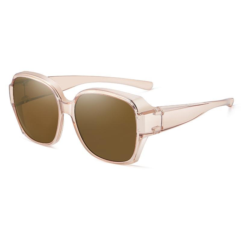Sunglasses Stylish Square Shades Cover Sunglasses Anti-Glare Uv400 Goggles For Sun  Travel Sports