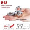 Neodymium Iron Boron Pot Magnet with Strong Magnetic Suction and Lifting Ring for River Dredging