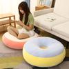 Sweetheart Macaron Round Cushion With Striped Pattern For Living Room And Bedroom Decor