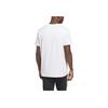 Adidas Originals Trefoil Logo Print Crew Neck Sport T-Shirt Men Tops White IA4816