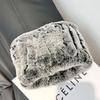 Women Handmade Stretch Real Rabbit Fur Scarf Knit Genuine Rex Rabbit Fur Headbands Girls Natural Rabbit Fur Ring Scarves