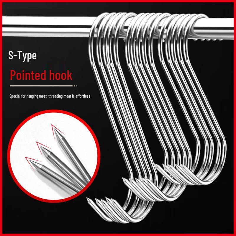 

Stainless Steel Pointed S-Hooks