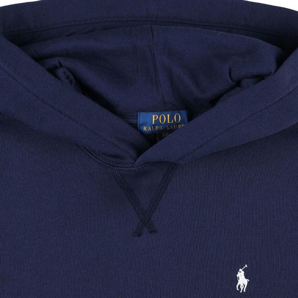 Polo Ralph Lauren Hettegenser Ensfarget Pullover Langermet Marineblå Barnehettegensere 323749954-036