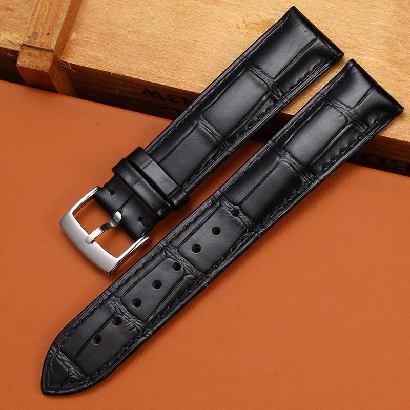 

Классический кожаный ремешок для мужских часов Omega SEAMASTER DE VILLE 424, раскладывающаяся застежка/шпилька, браслет 19/20/21 мм, черный, синий ремень 20mm