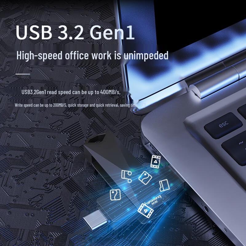 FANXIANG High-Speed Dual-Interface USB Flash Drive