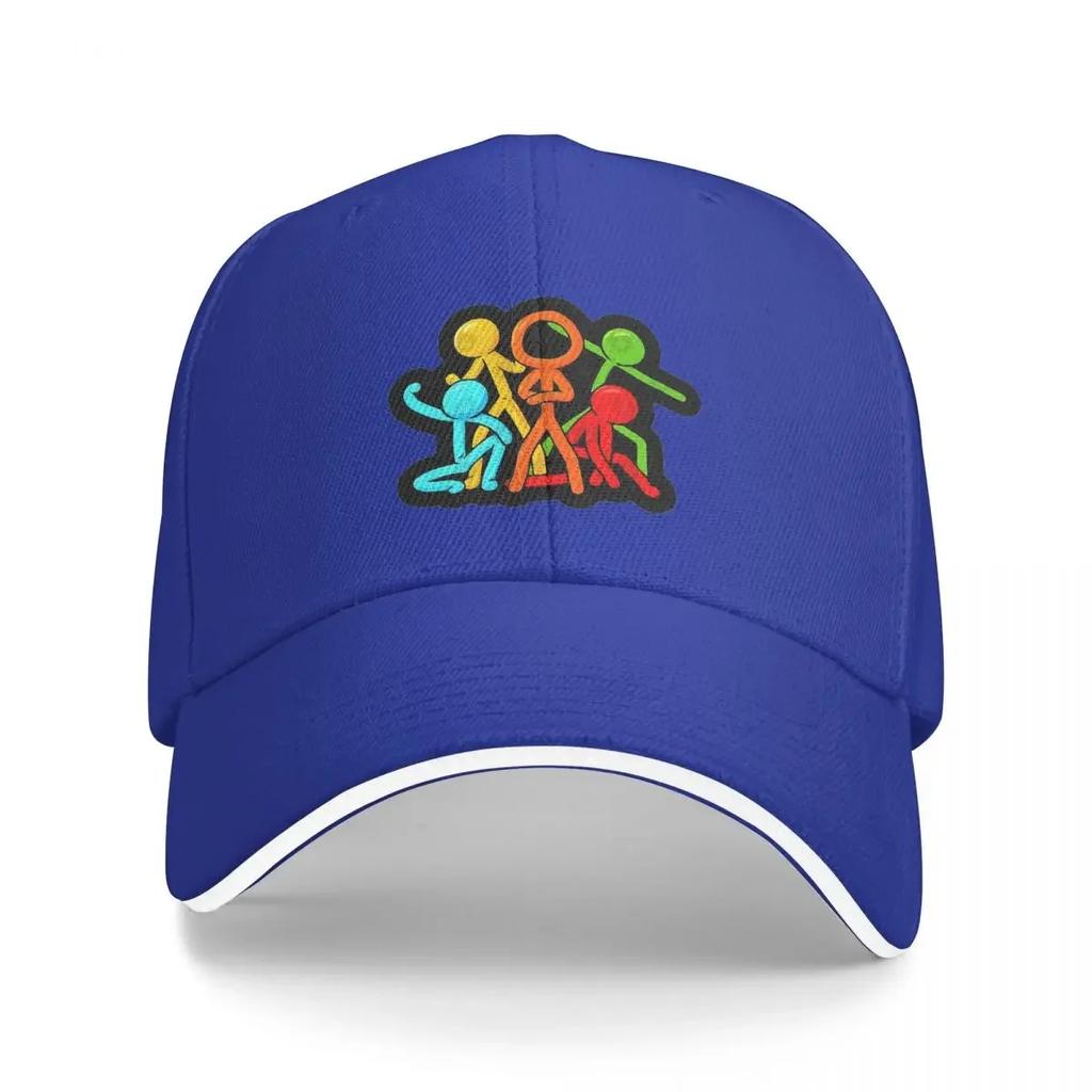 Alan Becker Cap Fashion Casual Baseball Caps Adjustable Hat Hip Hop Summer Unisex Baseball Hats Customizable Polychromatic