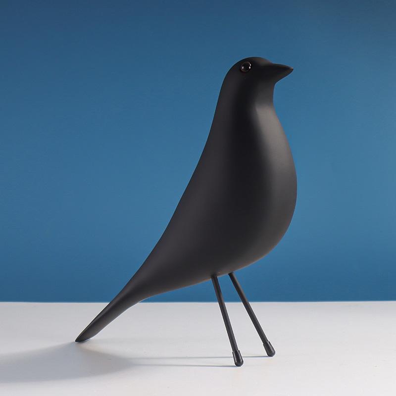 

Скульптура-прикраса Пташка Еймс, смоляна статуетка тварини-птаха, прикраса для спальні, вітальні, кабінету, декор для офісного столу