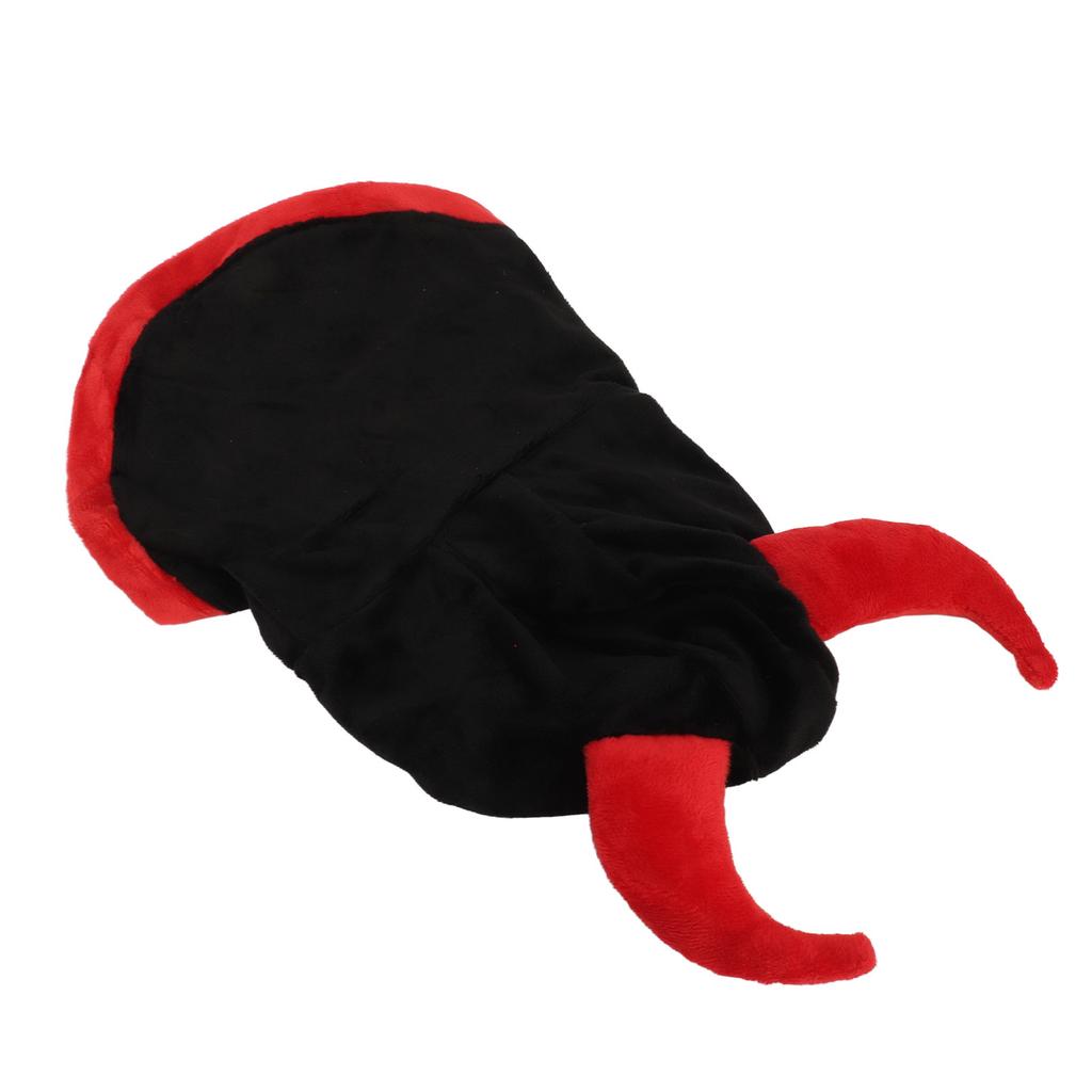 Cat Halloween Costume Fashionable Comfortable Pet Devil Cloak for Holiday Vacations Party