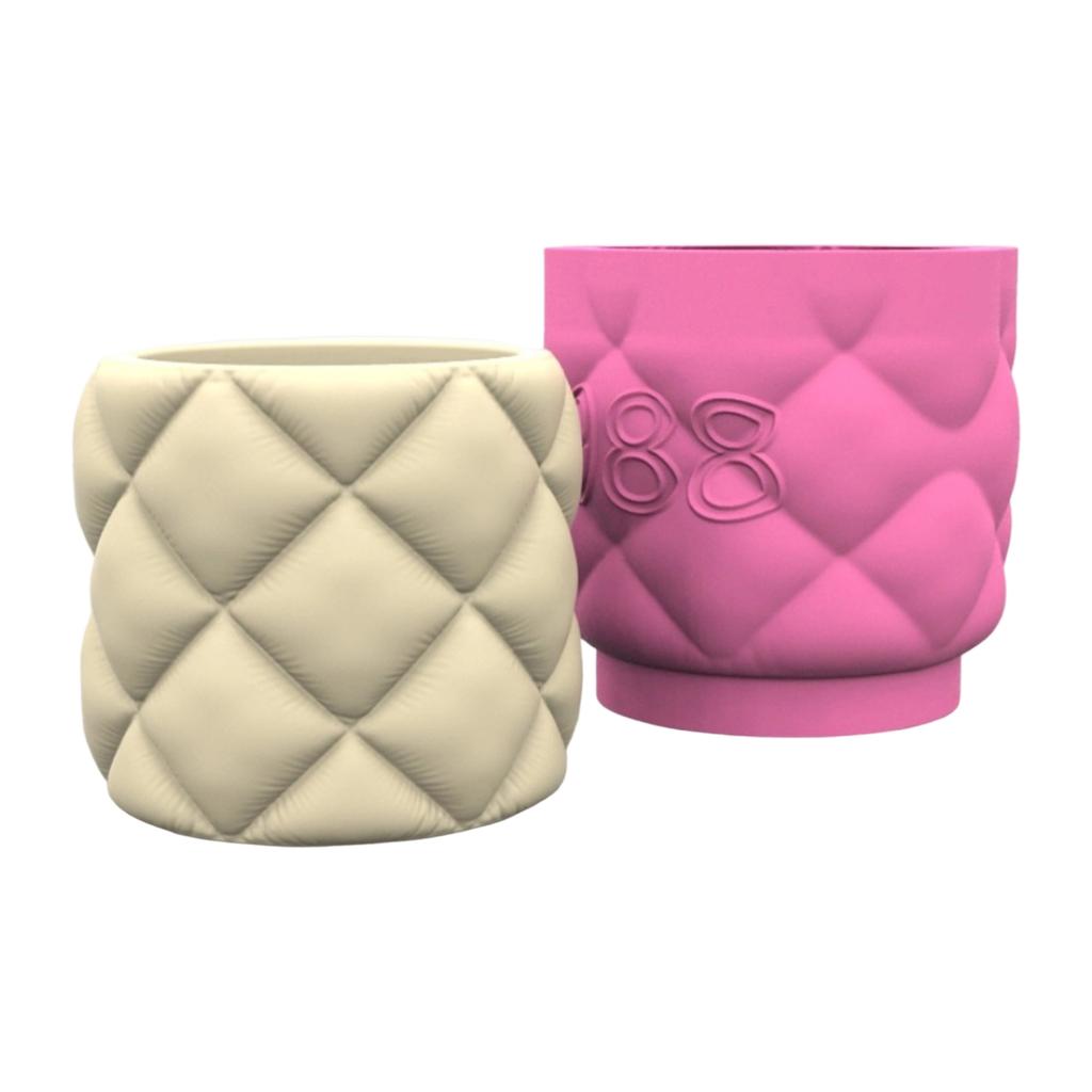 Multipurpose Silicone Mould for Plant Pot Sofa Texture Succulent Planter Mould Easy Demoulding Pen Holder Craft Tool