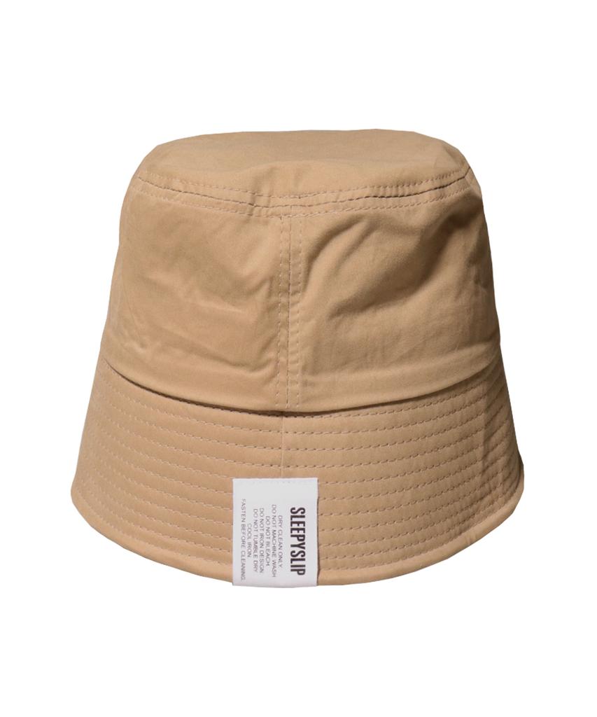 Seullipiseullib Basic Soft Cotton Beige Bucket Hat