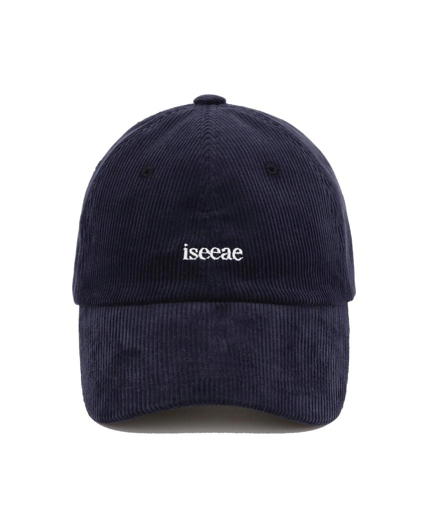 Aissie Corduroy Ball Cap (Navy)
