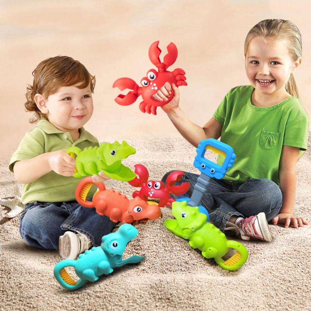 Digging Tool Shovel Cart Tools Beach Play Toys Dinosaur Toy Clip Beach Toys Set Beach Water Play