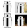 Coffee Canister Stainless Steel Barrel Milk Transport Container Sealed Bean Cereal