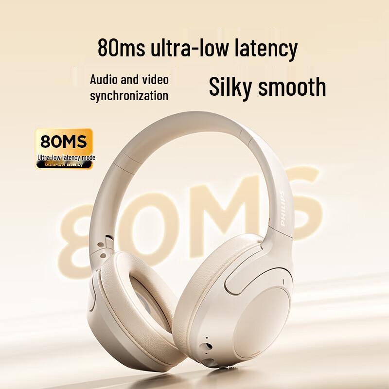 Philips Wireless Bluetooth AI Noise-Cancelling Over-Ear Headphones