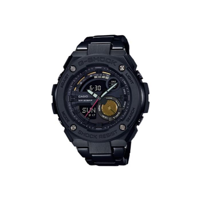 CASIO Men G-STEEL Series Black Watch GST-200RBG-1ER GST-200RBG-1ER Black Dial