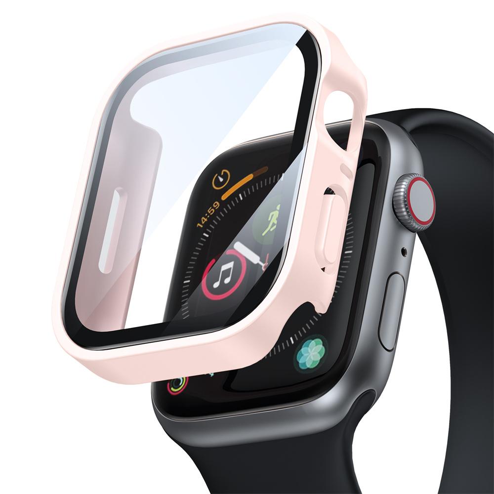 Waterproof Glass+cover For Apple Watch series11 10 9 8 7 6 se3 46mm 41mm 44mm 40m 41mm 45mm Ultra1/2/3 49mm Straight Edge Screen Protector accessories