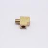 Universal Brass Oil Pressure Sensor Tee Adapter M10x1mm Metric Fitting for Vehicle Oil Switch Indicator Accessories