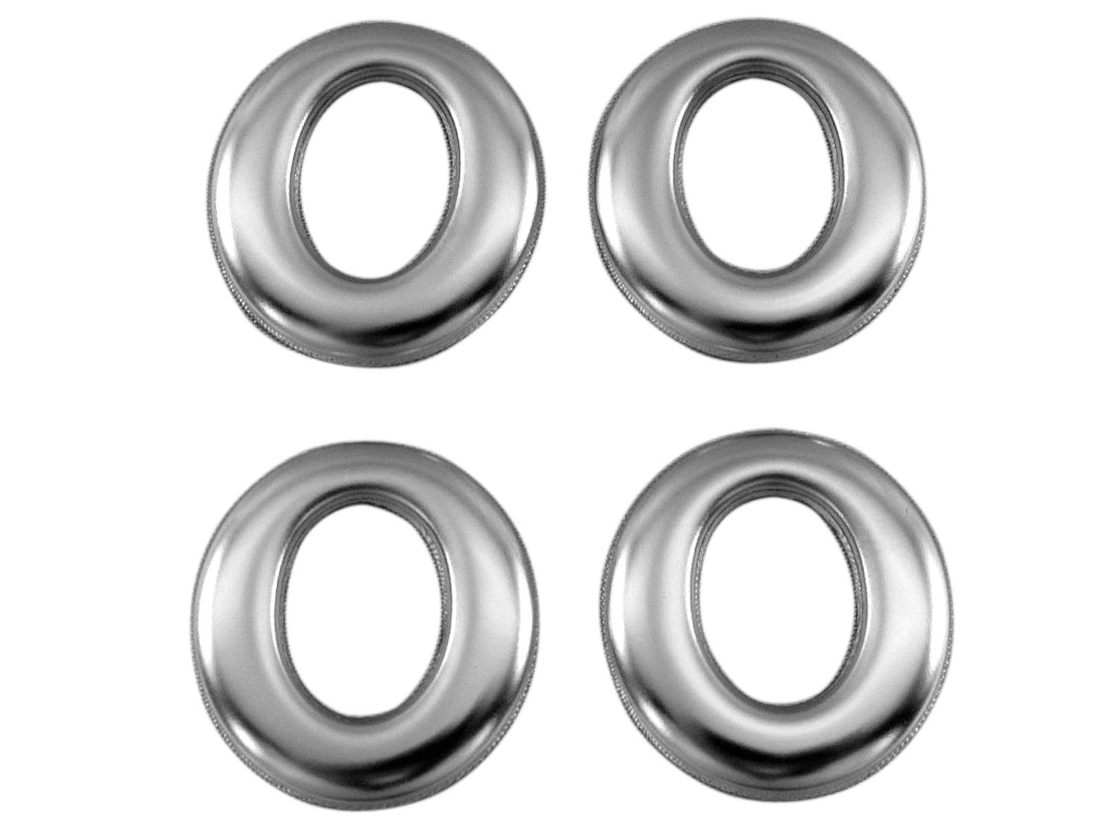 BRIGHTZ Finish Stainless Steel Door Lock Pin Rings for W246 Ultra-Mirror (4-Piece Set) B-Class (INT-ETC-394) B180/B250